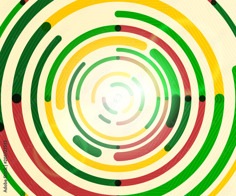 Circular lines, circles, geometric abstract background Circular lines, circles, geometric abstract background