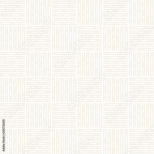 Vector seamless subtle pattern. Modern stylish texture with monochrome trellis. Repeating geometric grid. Simple lattice design.