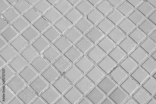 Stone sidewalk background or texture black white.