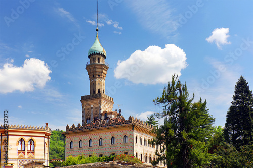 Orta San Giulio, famous resort on the western shore of Orta Lake, Italy, Europe