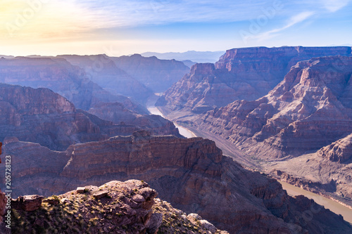 West rim of Grand Canyon photo