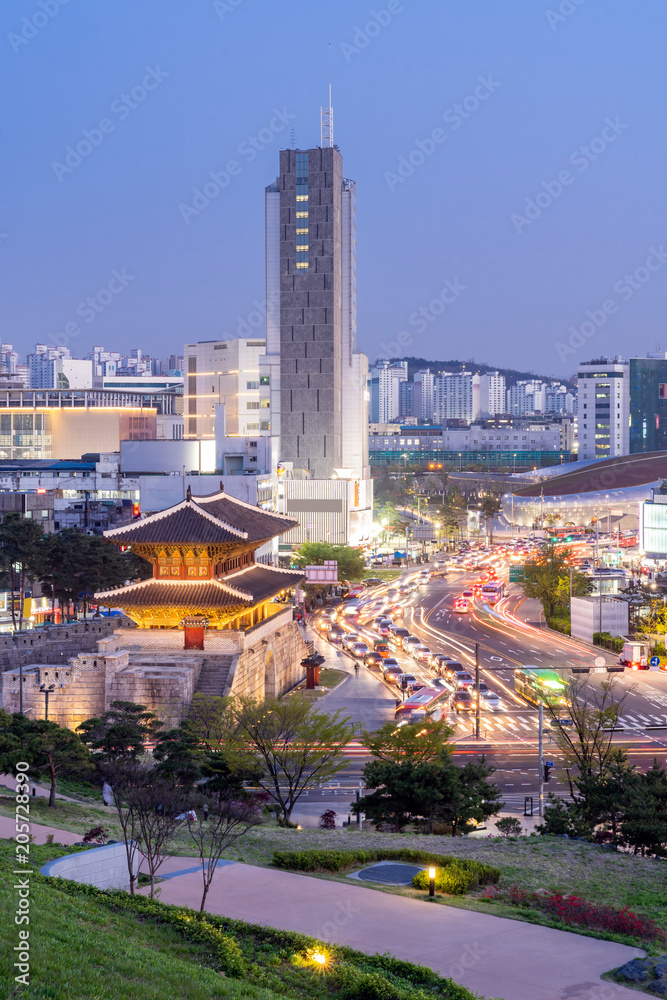 Obraz premium Brama Dongdaemun Seul