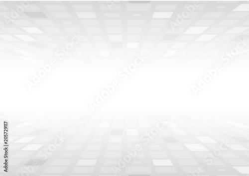 Light grey squares abstract technology background