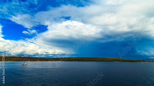 Storm in the sea of Split