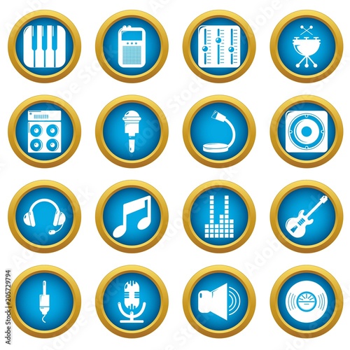 Recording studio symbols icons set. Simple illustration of 16 recording studio symbols vector icons for web Free Download Recording studio symbols icons set. Simple illustration of 16 recording studio symbols vector icons for web - GFXLoad