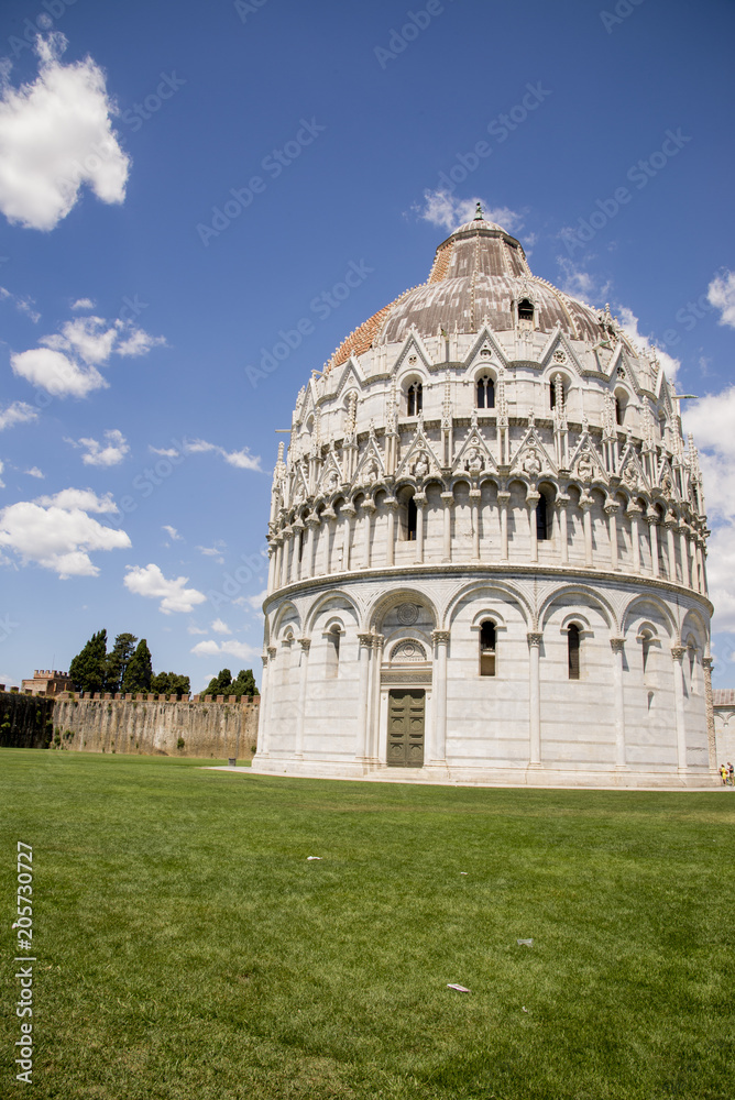 Pisa Baptistery View - Italy - Travel Destination