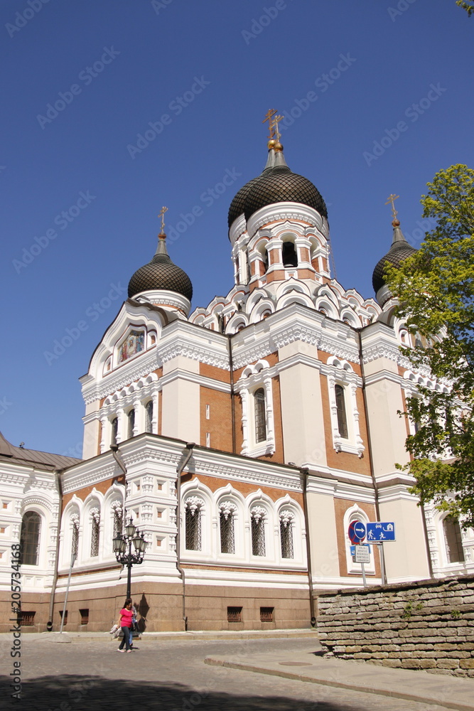 Cathédrale Alexandre Nevski à Tallinn, Estonie