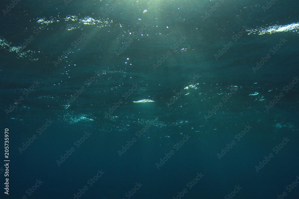 Underwater blue background