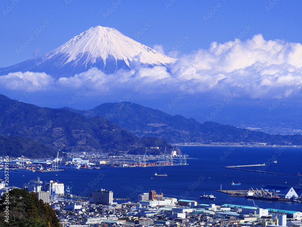 日本平からの富士山