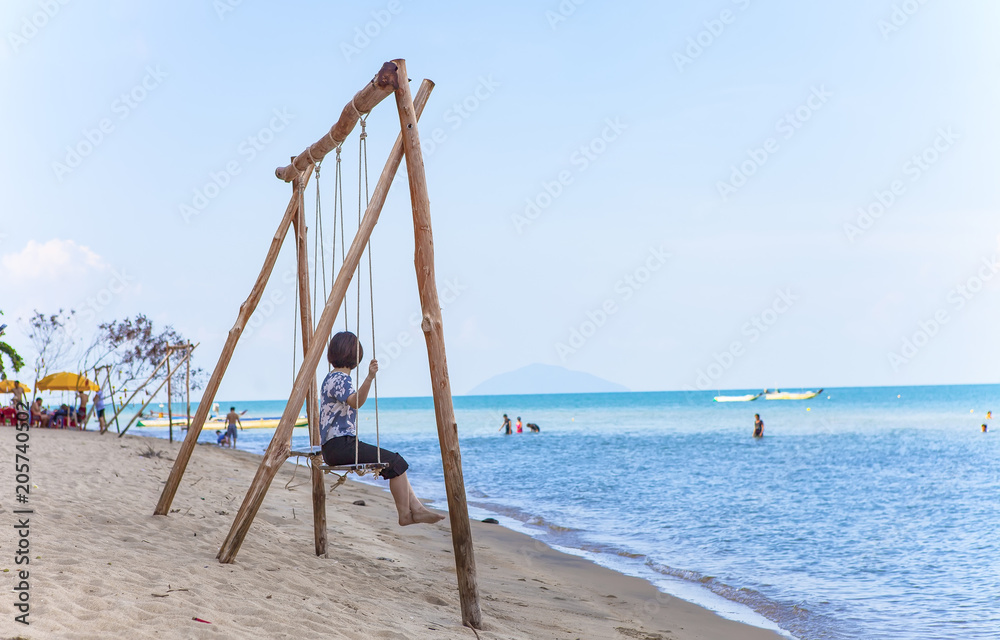 KIEN GIANG, VIETNAM, May 12th, 2018: beach on Son island, Kien Giang, Vietnam. Near Phu Quoc island KIEN GIANG, VIETNAM, May 12th, 2018: beach on Son island, Kien Giang, Vietnam. Near Phu Quoc island
