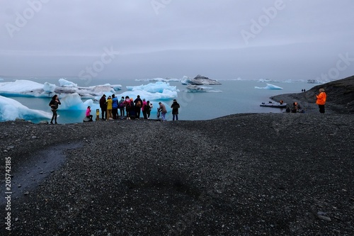 Iceland glacier