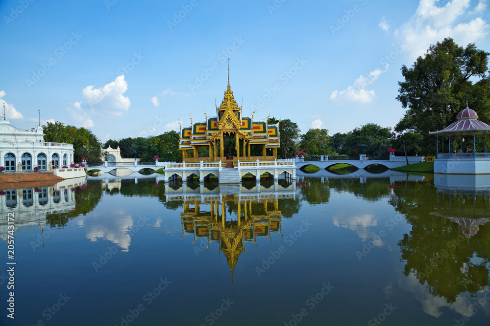 Bang Pa-In Palace, Ayutthaya, Thailand. Bang Pa-In Palace, Ayutthaya, Thailand.