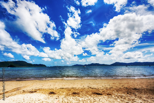 Thai seascape in front of Phuket photo