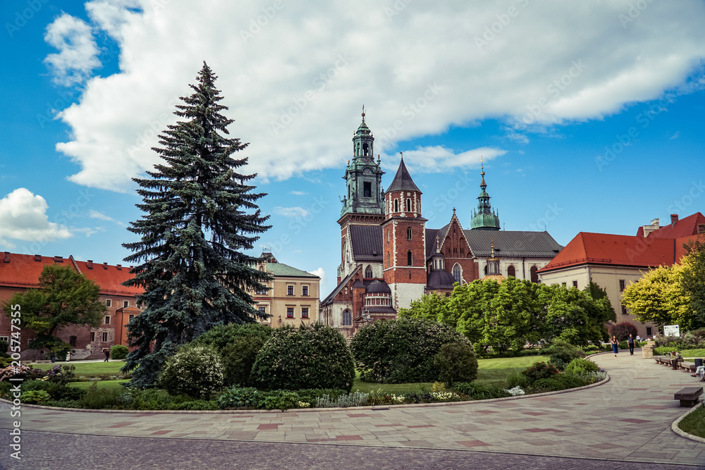 Wawel Cathedral In Krakow, Poland