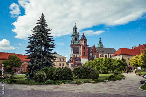 Wawel Cathedral In Krakow, Poland