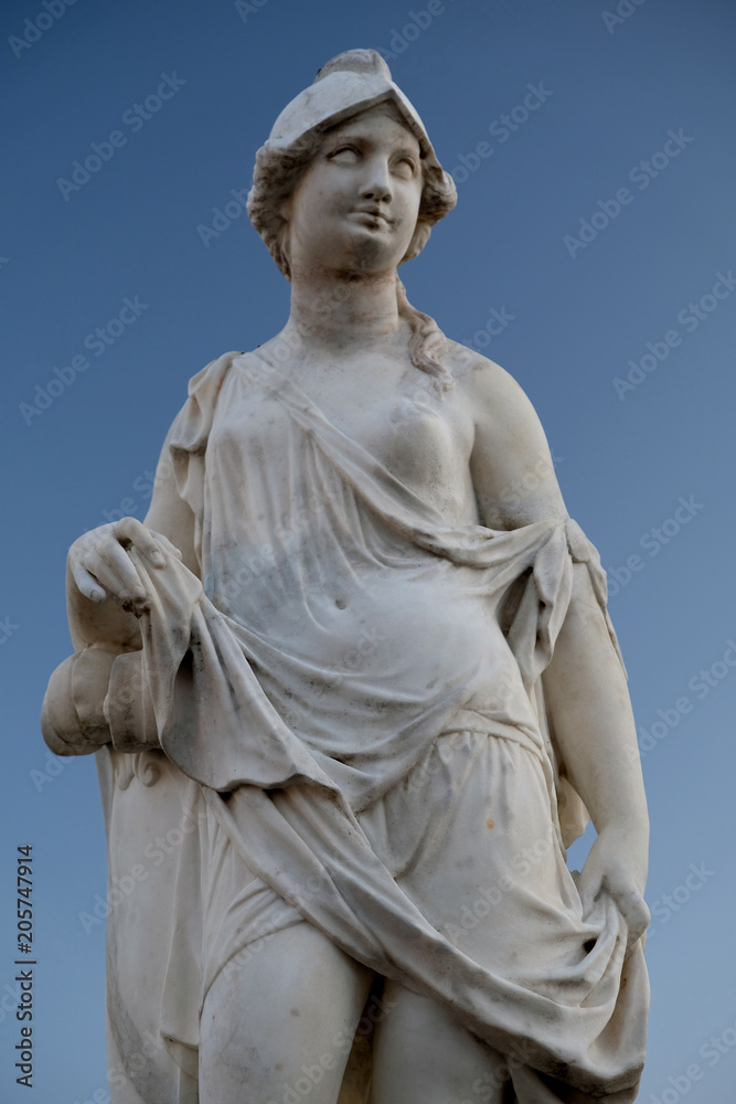 Sculpture of ancient goddess