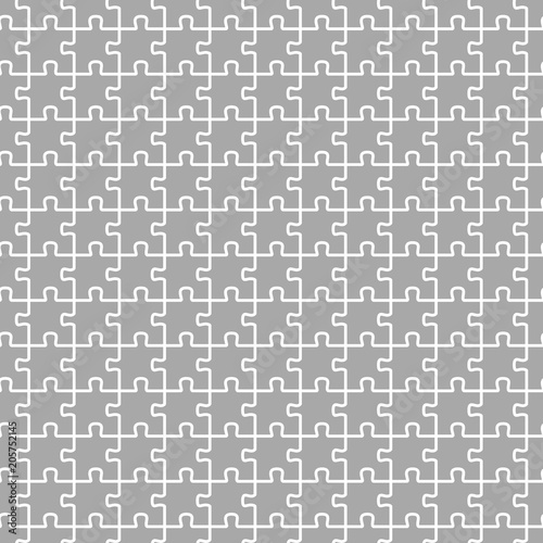 Wallpaper Mural Seamless texture of a puzzle piece. Pattern for fabrics and packaging of various products. Torontodigital.ca