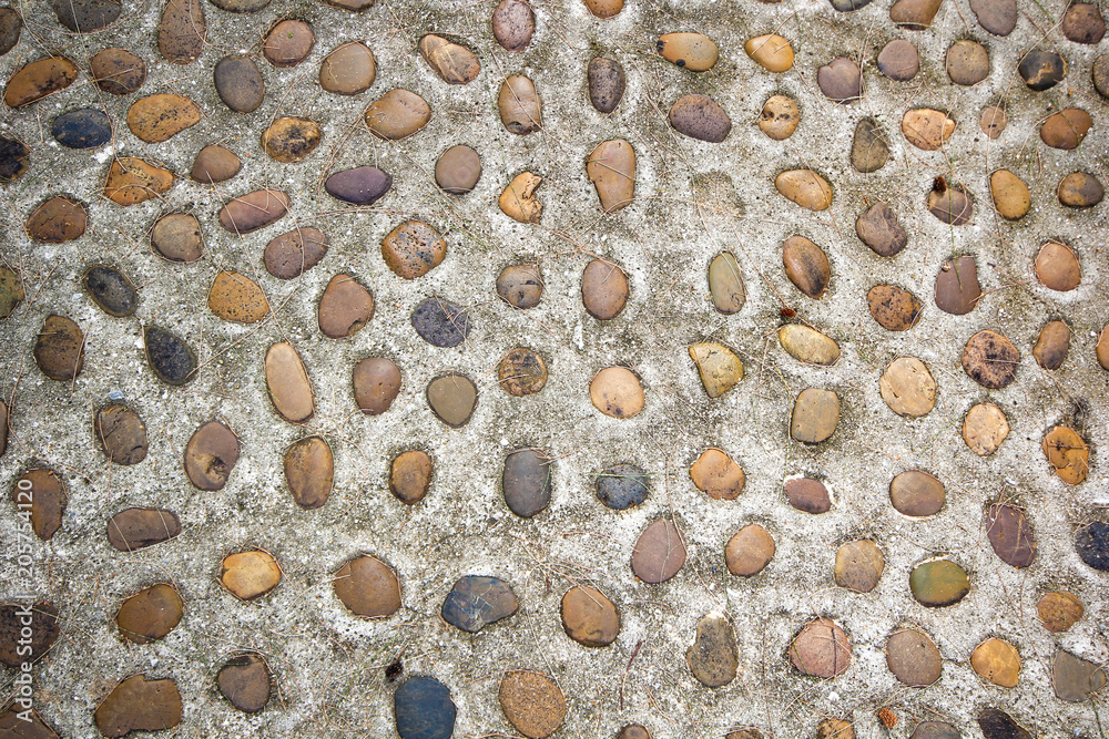 various colored small river stones, Smooth round rock texture
various colored small river stones, Smooth round rock texture