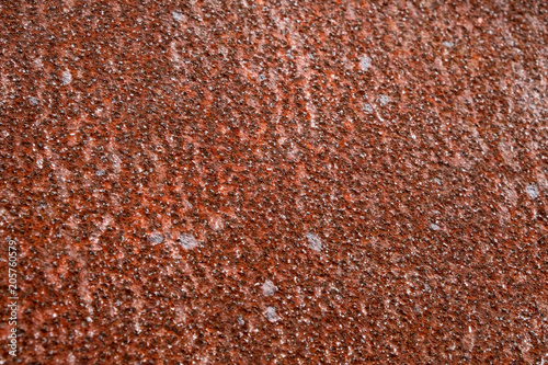 Heavily rusted metal with dapple texture