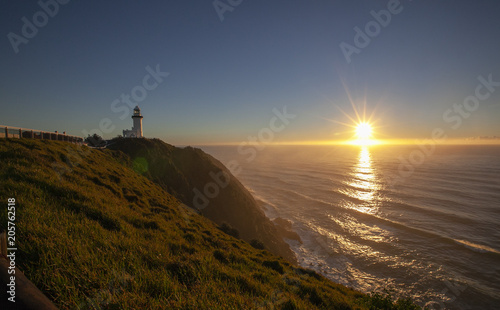 Photo Byron bay sunrise