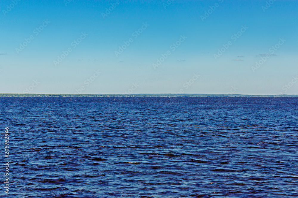 Obraz premium river volga landscape