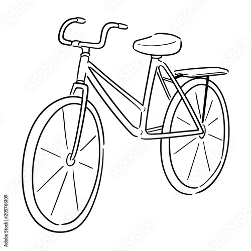 vector of bicycle
