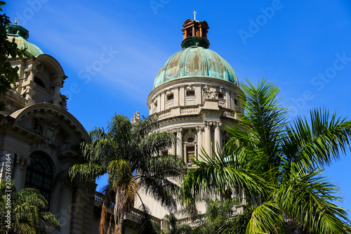 Dome of Durban City Hall, KwaZulu-Natal province, South Africa