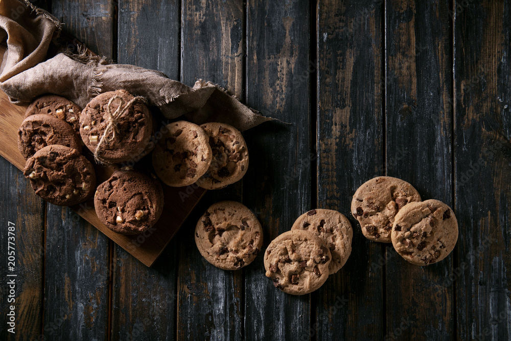 Home made chocolate drops cookies Home made chocolate drops cookies