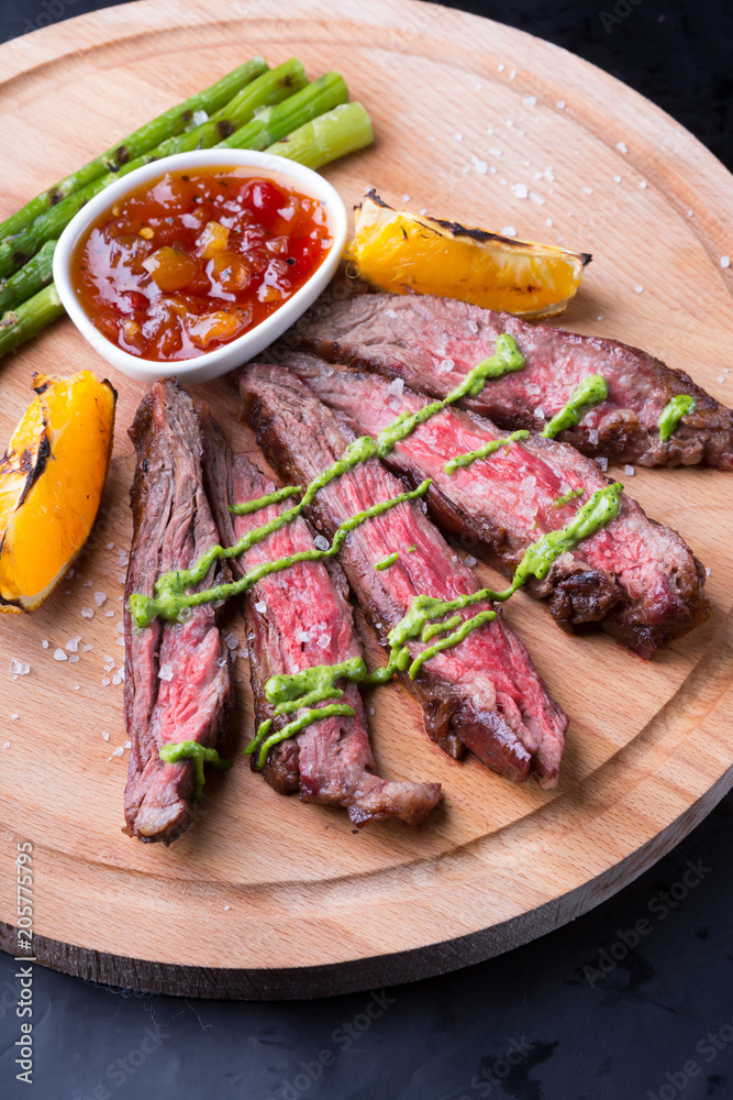 Grilled beef steak Grilled beef steak