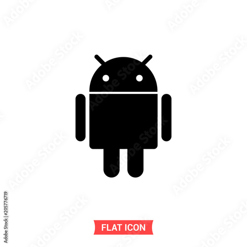 Android vector icon photo