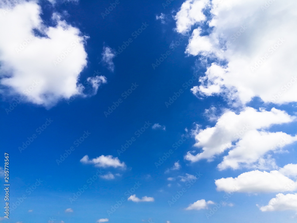 blue sky with white clouds, blackground blue sky with white clouds, blackground
