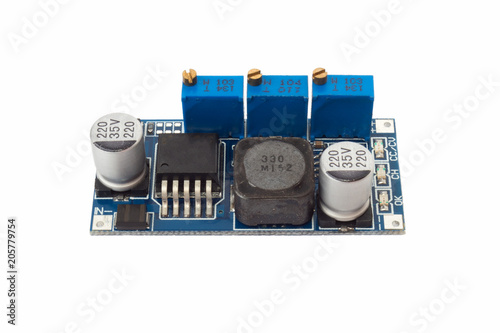 simple DC DC converter board photo