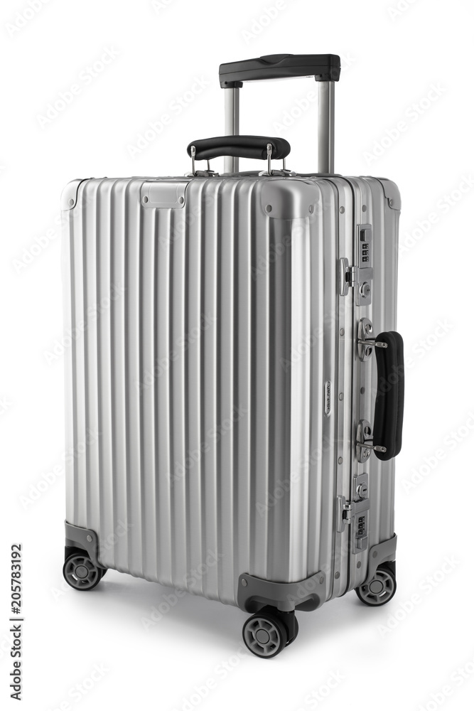 Suitcase or traveling luggage bag isolated on white background Suitcase or traveling luggage bag isolated on white background