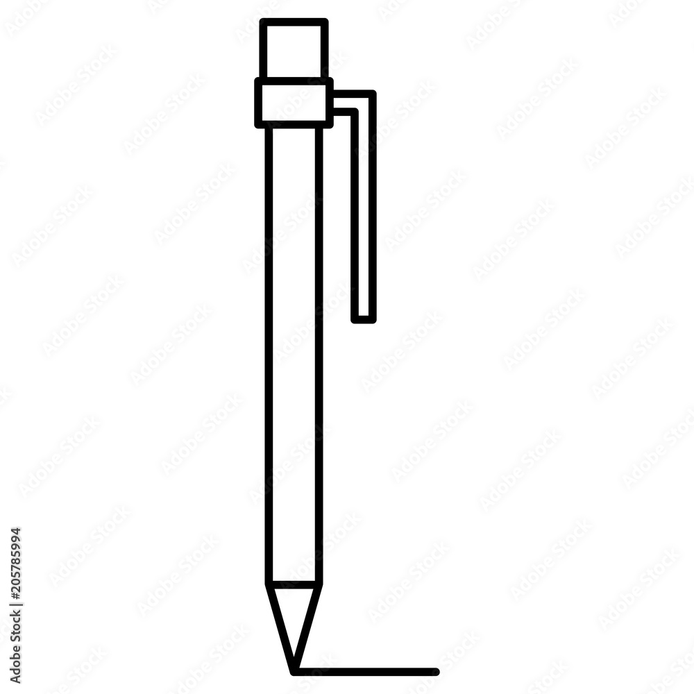pen writer isolated icon vector illustration design pen writer isolated icon vector illustration design
