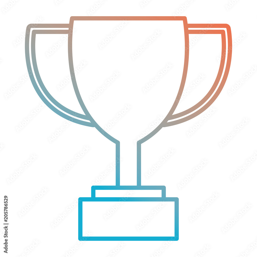 trophy cup isolated icon vector illustration design trophy cup isolated icon vector illustration design