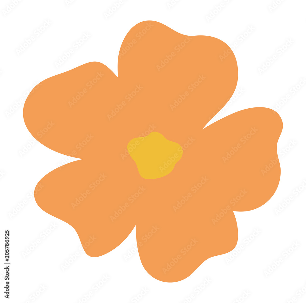 beautiful flower decorative icon vector illustration design beautiful flower decorative icon vector illustration design