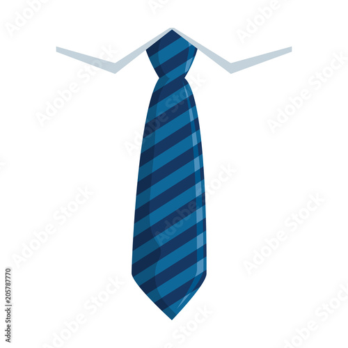 shirt and necktie elegant fathers day icon vector illustration design