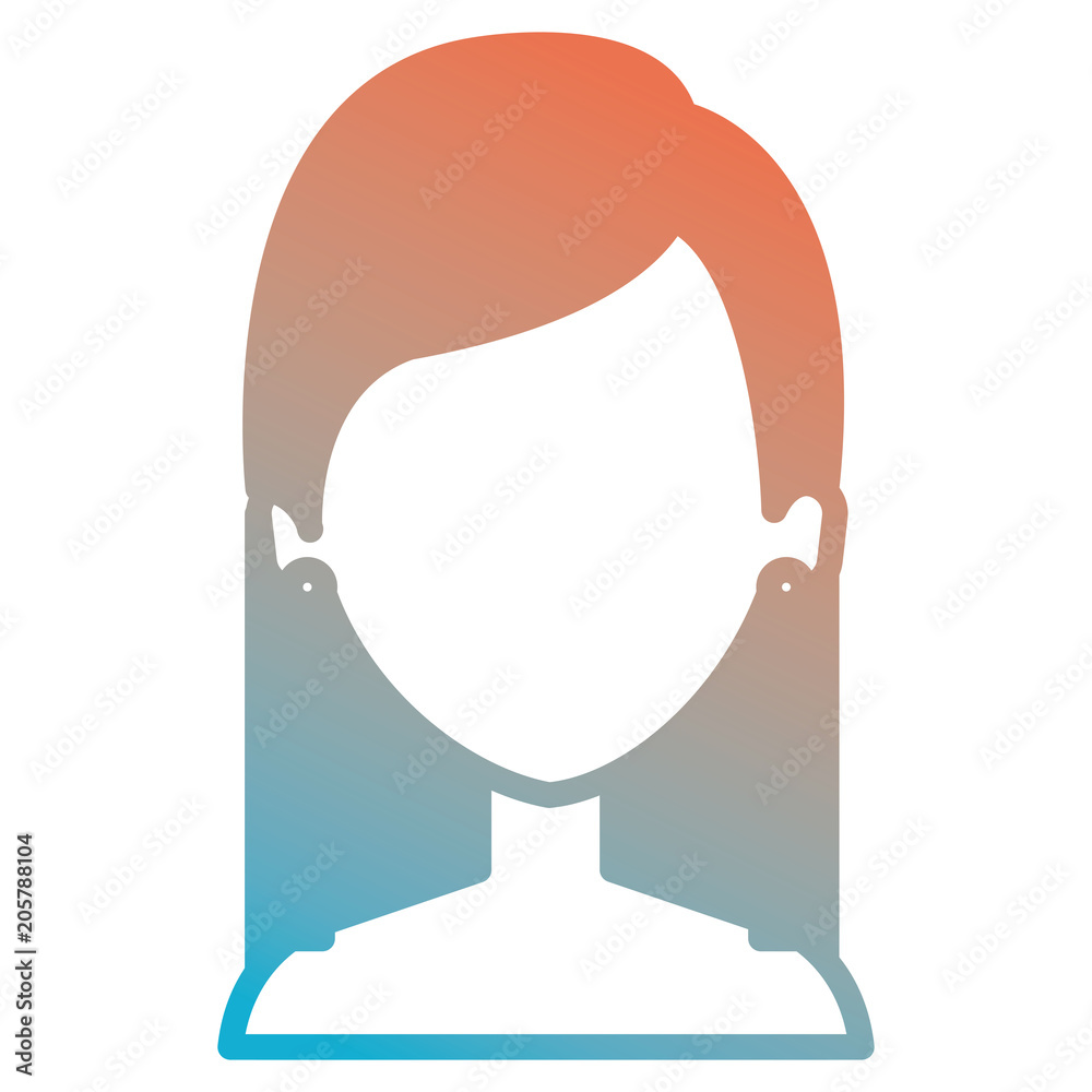 beautiful and young woman shirtless character vector illustration design beautiful and young woman shirtless character vector illustration design