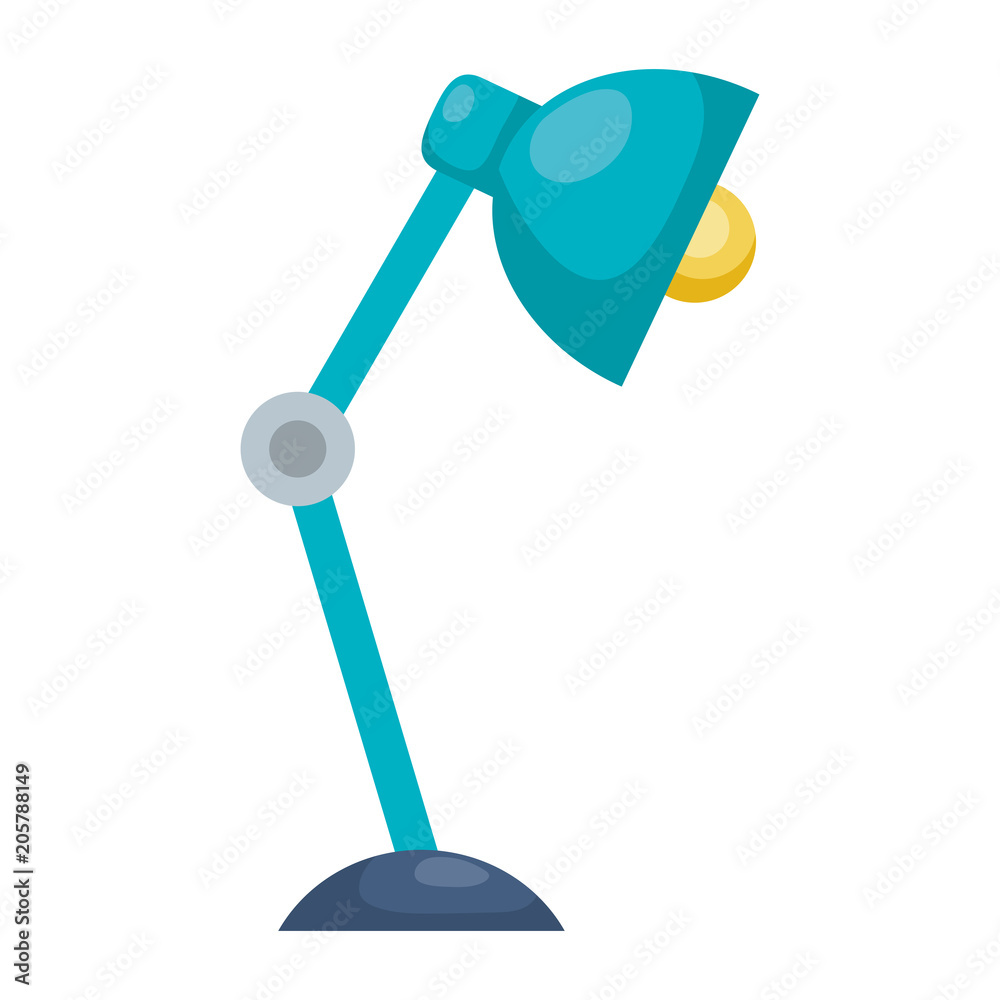 office desk lamp icon vector illustration design office desk lamp icon vector illustration design