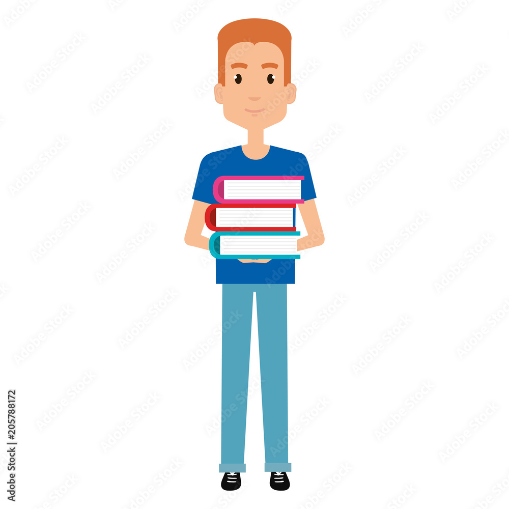 figure human with books silhouette avatar vector illustration design figure human with books silhouette avatar vector illustration design