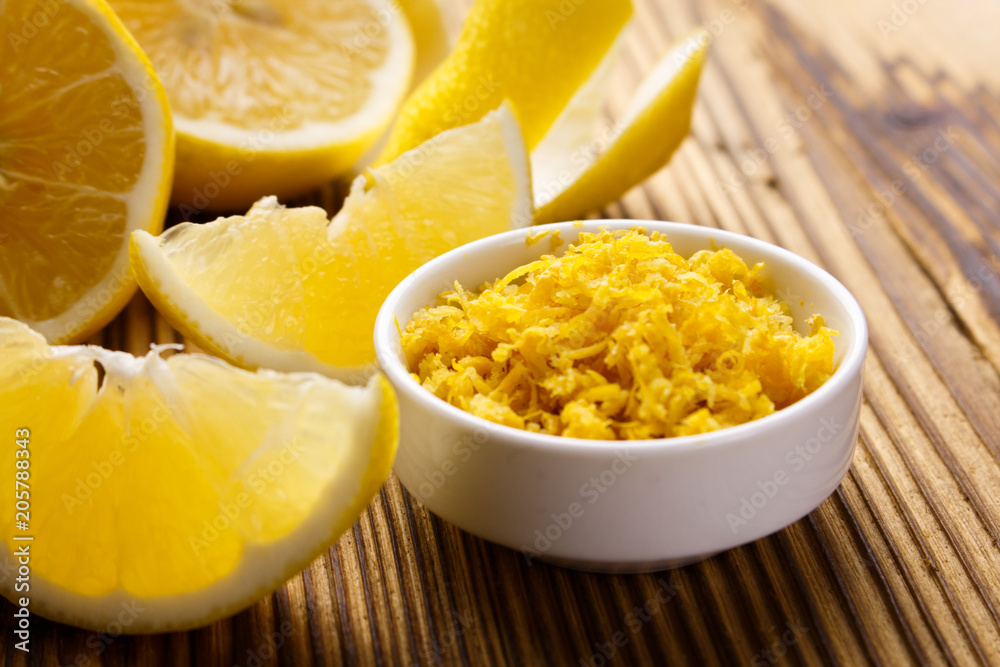 Lemon and juice on a wooden background Lemon and juice on a wooden background