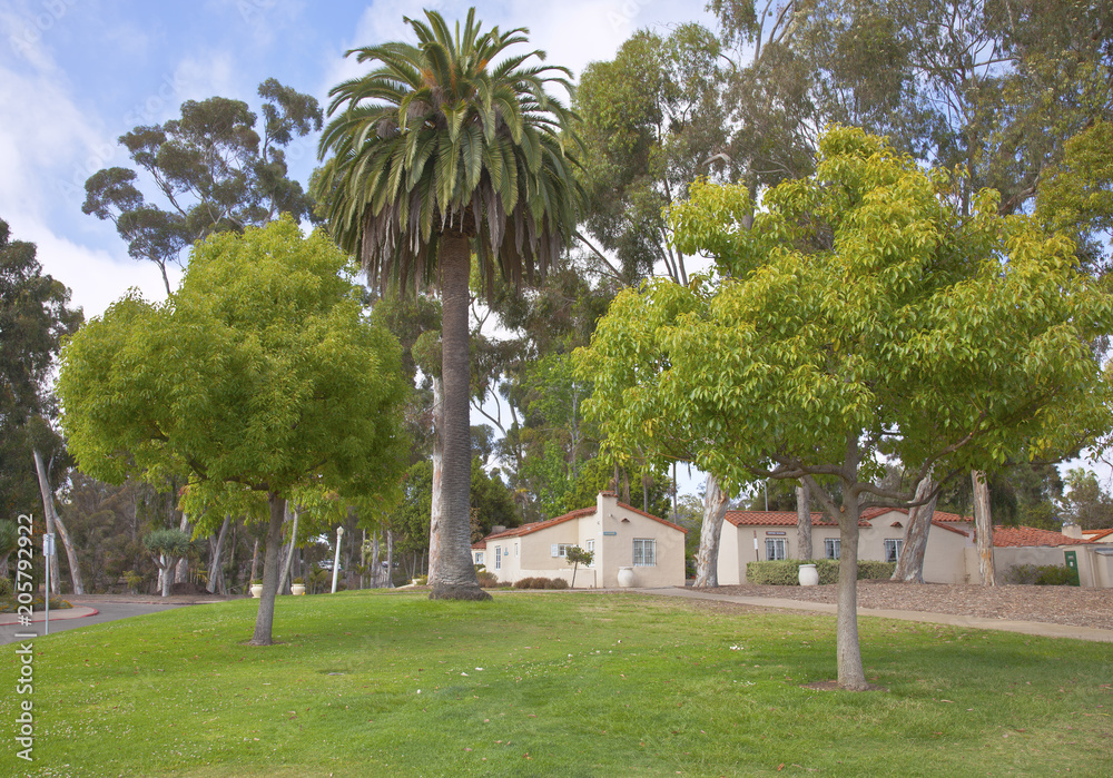Balboa park cultural center in San Diego California.