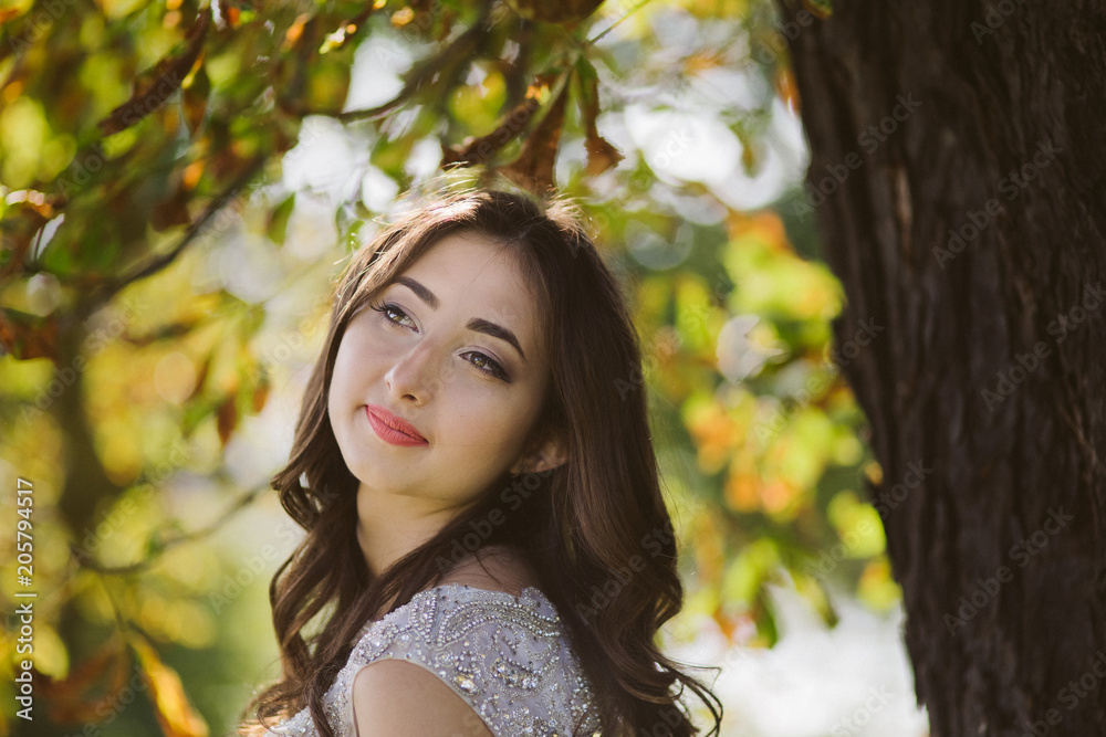bride in wedding dress, beautiful brunette woman in national park near medieval castle, portret, bride in wedding dress, beautiful brunette woman in national park near medieval castle, portret,