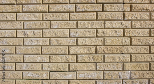 Decorative brick wall. Modern style 