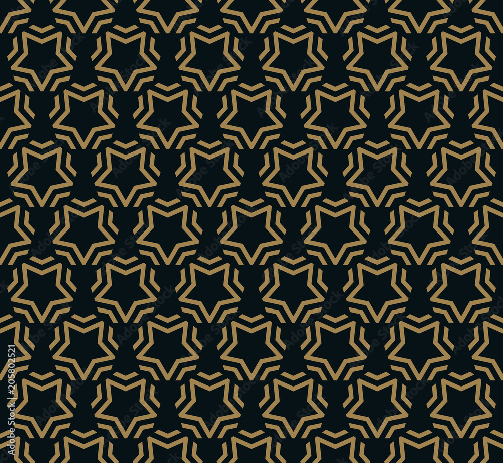 Vector seamless pattern. Modern stylish texture. Repeating geometric tiles from striped elements Vector seamless pattern. Modern stylish texture. Repeating geometric tiles from striped elements