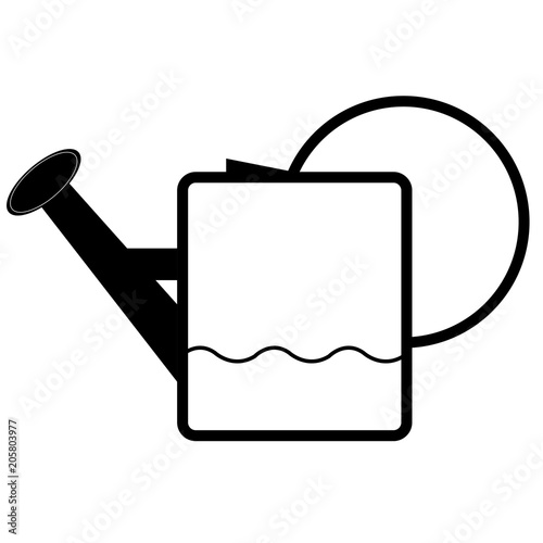 Symbol of a watering pot
