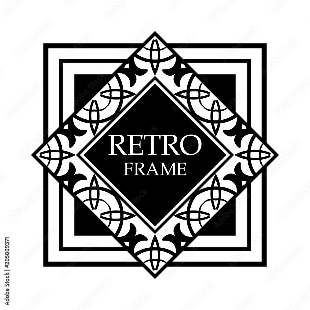 Art Deco frame Art Deco frame