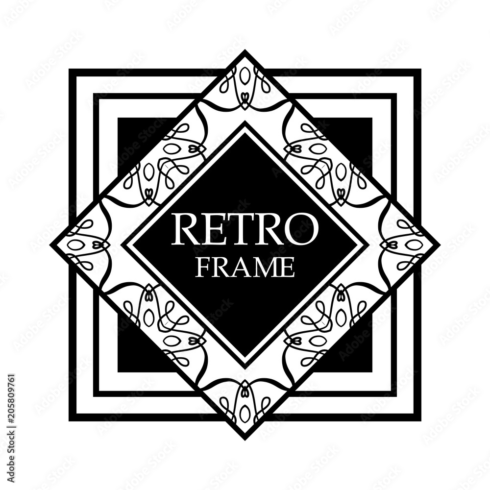 Art Deco frame Art Deco frame