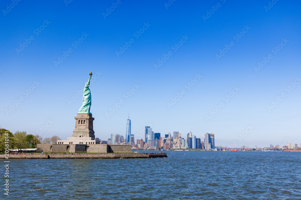 The Statue of Liberty in New York City