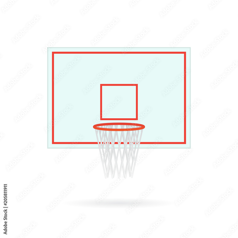 Basketball Hoop Illustration Basketball Hoop Illustration